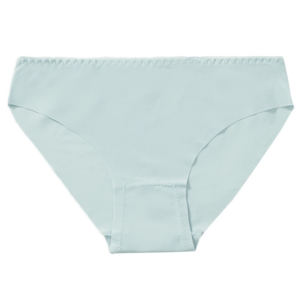 Solide Eis Seide Unterwäsche Frauen Höschen Weiche Glatte Atmungsaktiv Grund Unterhose Dessous Vertrauten Unterhose: Minze / asiatisch Größe M