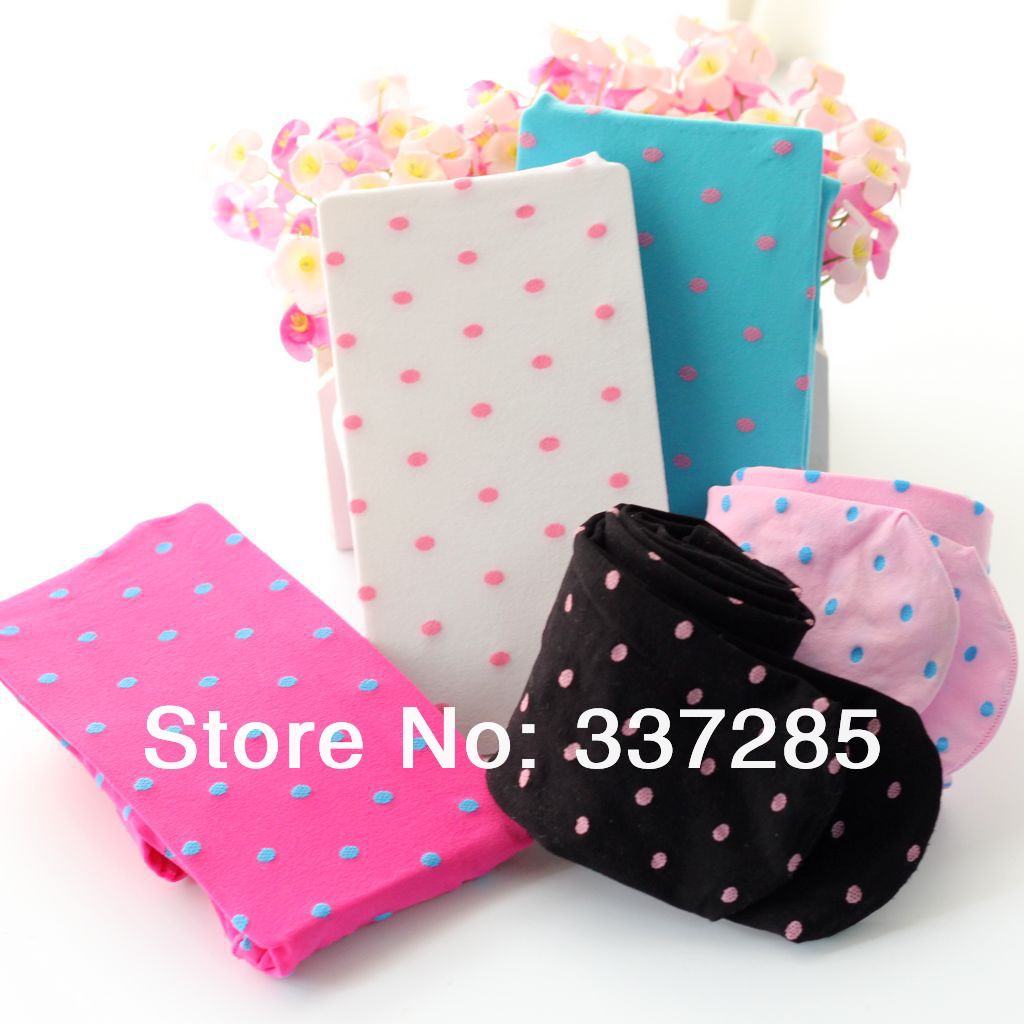 Collants en velours pour filles