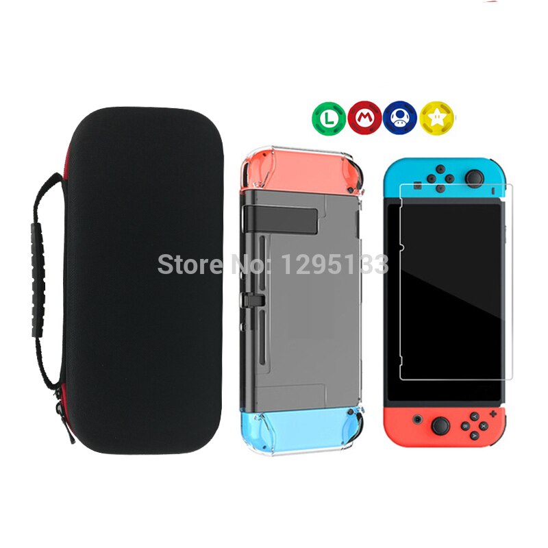 Portable Hard Borsette Della Cassa del Sacchetto per Nintend Interruttore Nintendoswitch Console Durevole Carry Box per NS Nintendo Interruttore Accessori: B