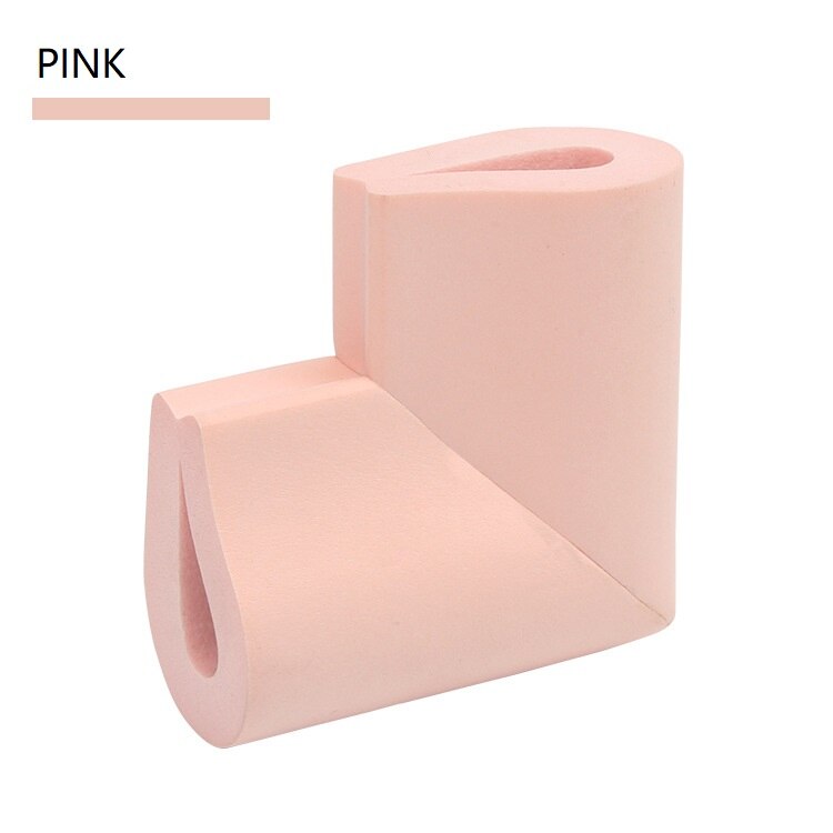 12 pièces Table coin protecteur Anti-collision Angle anti-dérapant épaissir Table coin Double face colle plus épaisse sécurité bébé protecteur: U-Pink