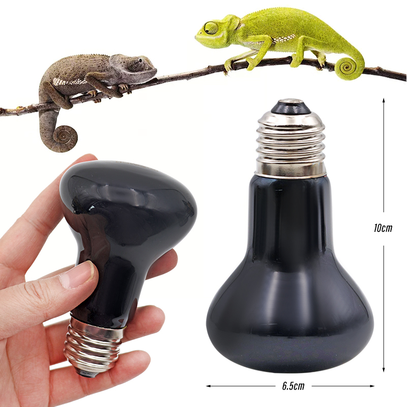 Lámpara de calefacción para mascotas, luz nocturna de calor para reptiles y serpientes, lámpara de serpiente anfibia, bombilla de calor para reptiles, luz UV AC220-240V