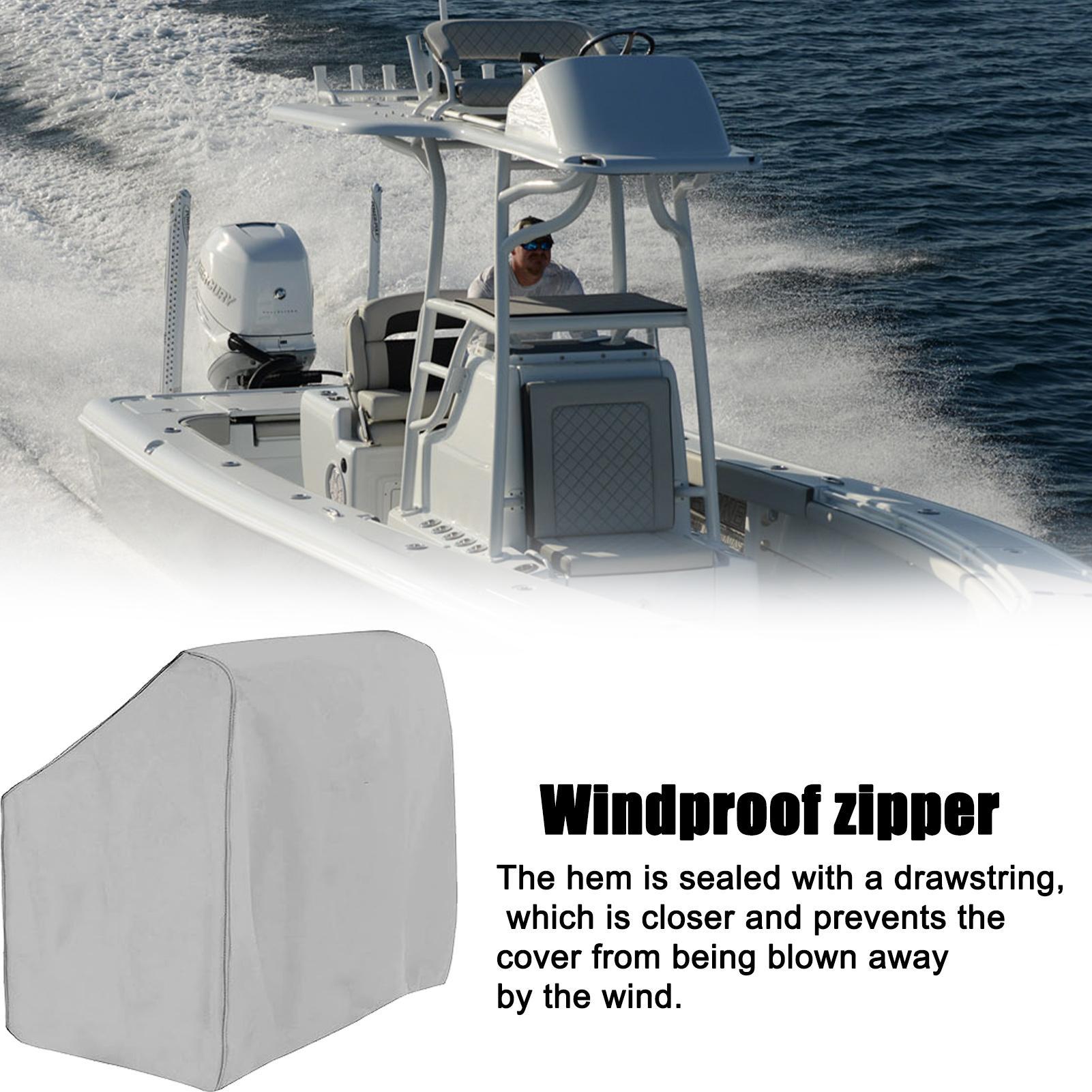 Boat Console Cover Marine Grade Waterproof Potable Canvas Console Protector Boat Accessories For Boats Console Center