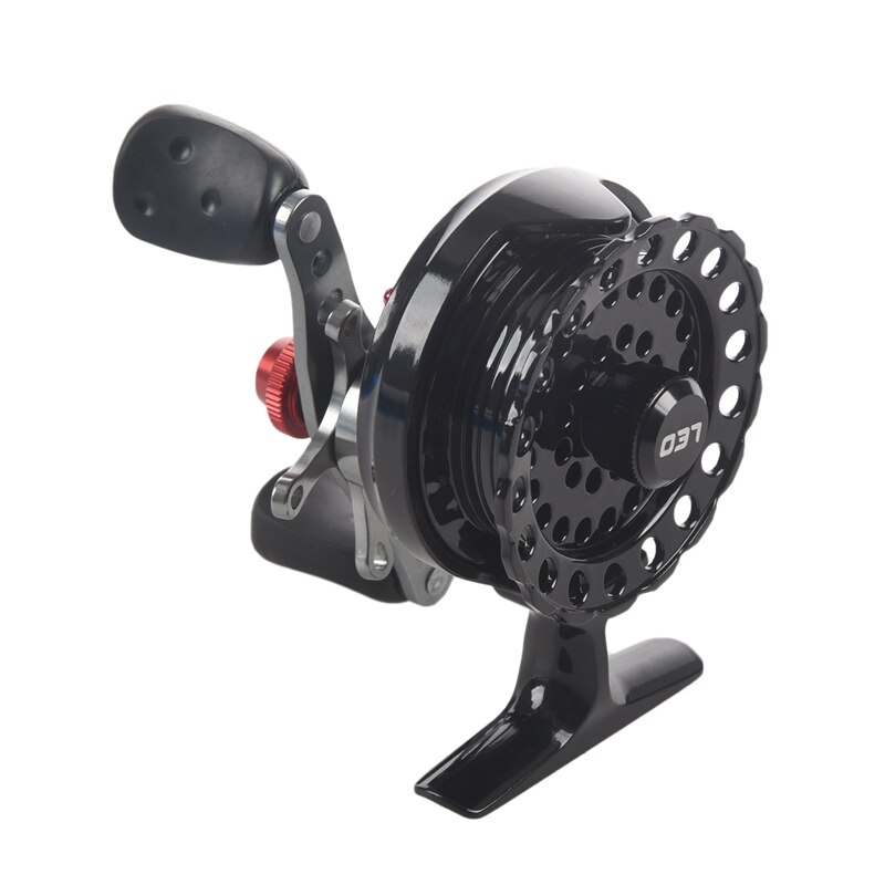 LEO DWS60 4 + 1BB 2.6:1 65MM Fly Fishing Reel Wheel with High Foot Fishing Reels Fishing Reel Wheels