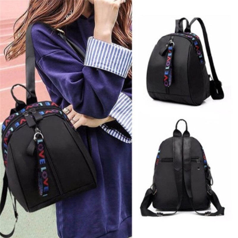 Koreaanse Stijl Vrouwen Mini Rugzak Oxford Schoudertas Voor Tienermeisjes Multifunctionele Kleine Bagpack Vrouwelijke Telefoon Pouch