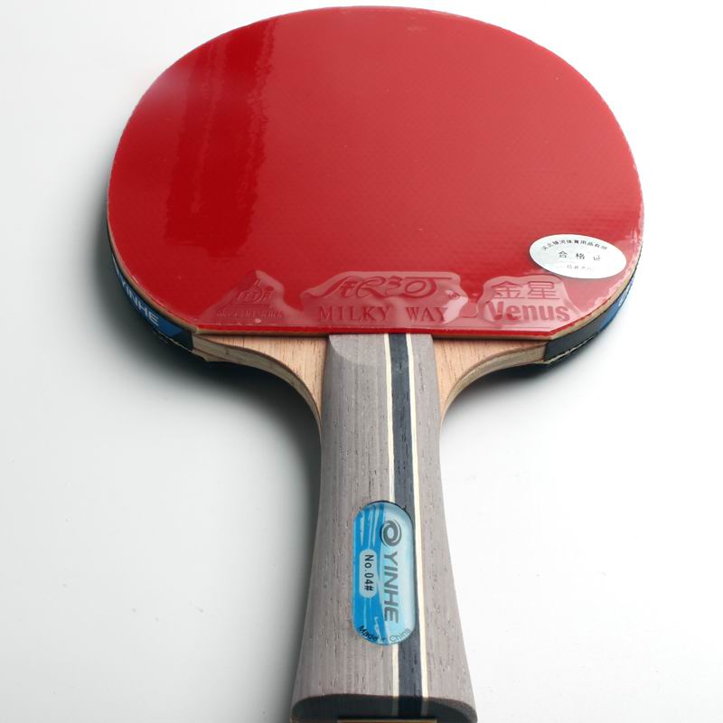 Yinhe-Children's Ping Pong Racket, Table Tennis finished Racket, Pimples in Training, 4 Stars, Player, 04B