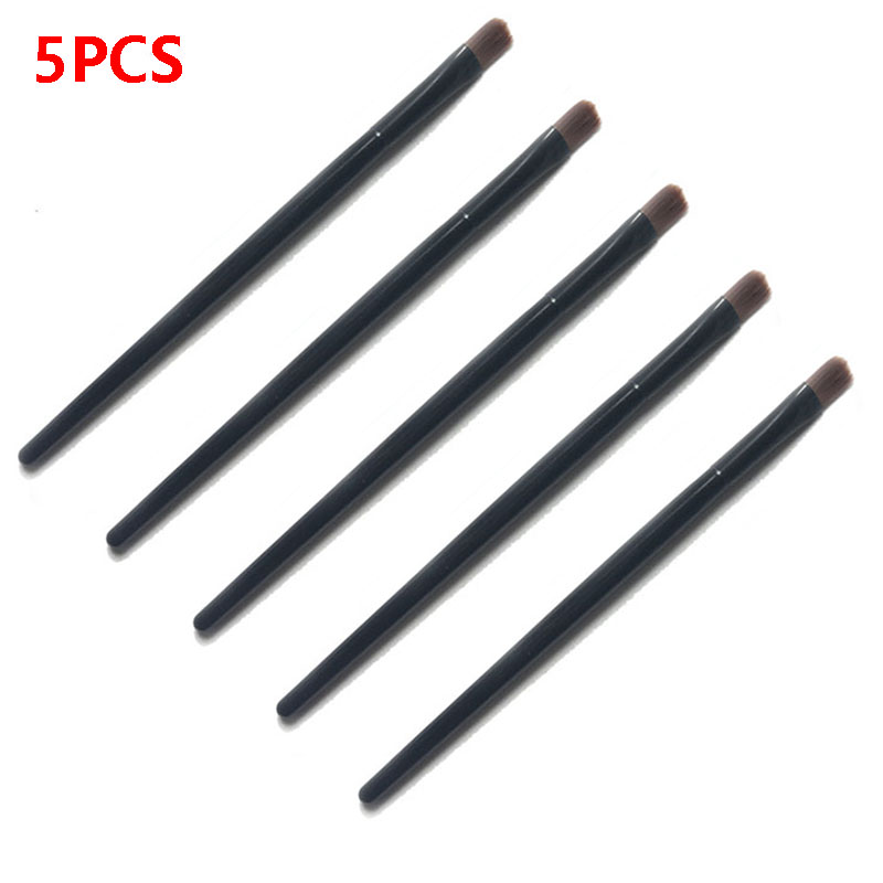 Pincel redondo para maquillaje, accesorio de belleza para labios, cejas, sombra de ojos, corrector, accesorios de maquillaje: Default Title