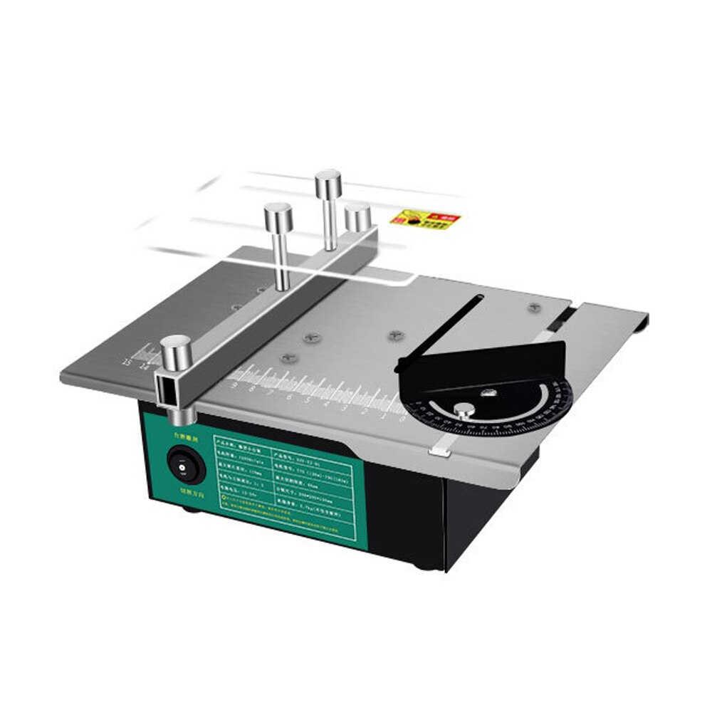 Mini Table Saw Angle Adjustable Electric Desktop Saws Household DIY Cutting Grinding Tool Woodworking Lathe Machine