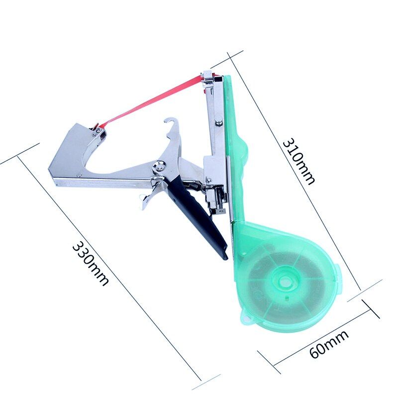 Koppelverkoop Machine Plant Tuin Plant Bundel Tapetool Tapener Met 12 Rolls Van Tape, Gebruikt Voor Groenten, Druiven, tomaten, Komkommers