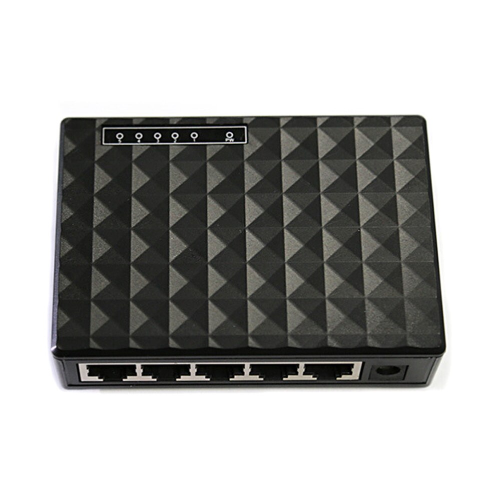 Mini 5-Port Hub Lan Desktop Switch Netwerk Ethernet Adapter Gigabit Uitwisseling