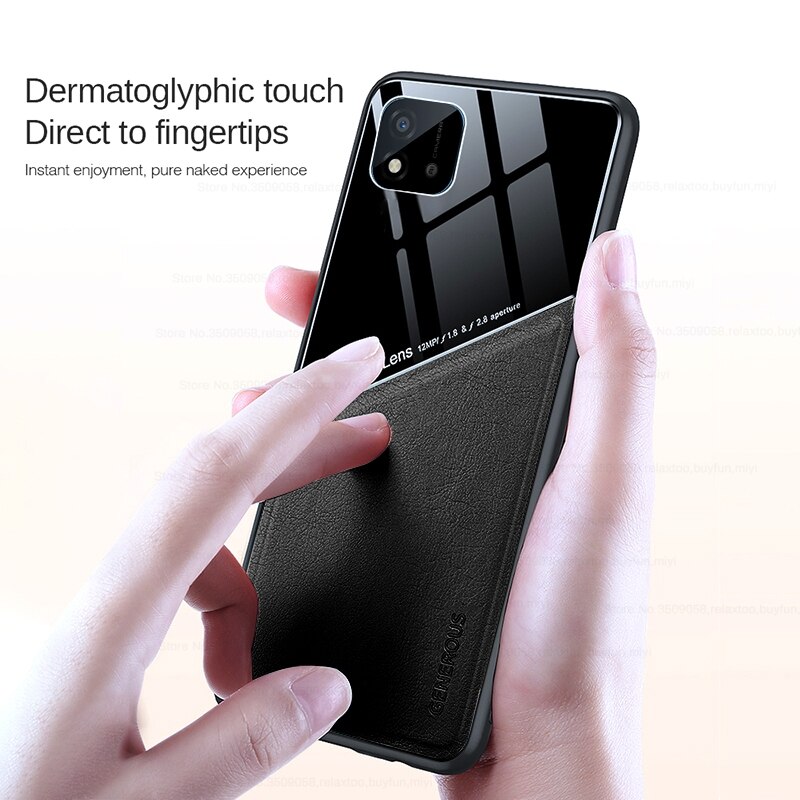 Leder Textur Auto Magnetischer Halfter Telefon Abdeckung Für Realme C21 C21Y RealmeC21 Realmi C 21 Y 21Y Weiche Silikon schützen Coque