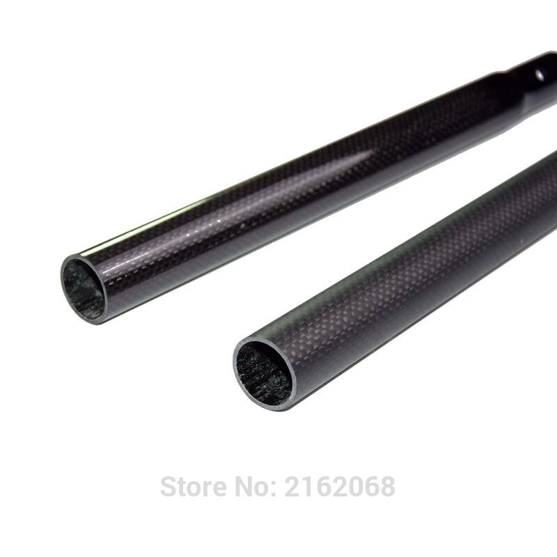 Slide bil scooter push balance cykel glans mat 3k fuld kulfiber cykel sadelpind reducer rør 25.4/27.2*22.2mm gratis skib
