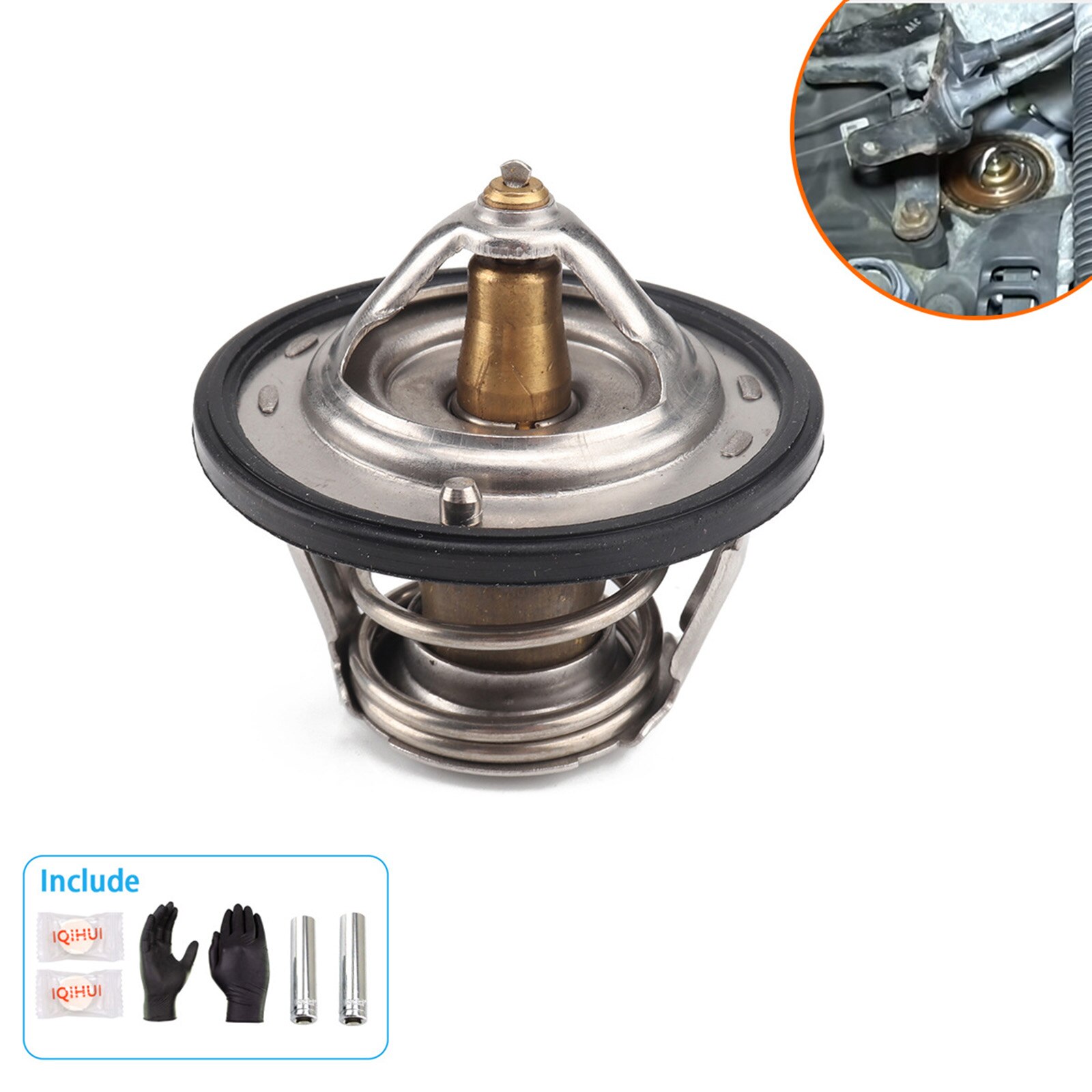 Auto Car 78 ℃ Coolant Thermostat For BAJA 2003-2006 OUTBACK 2000 STI 21200AA071