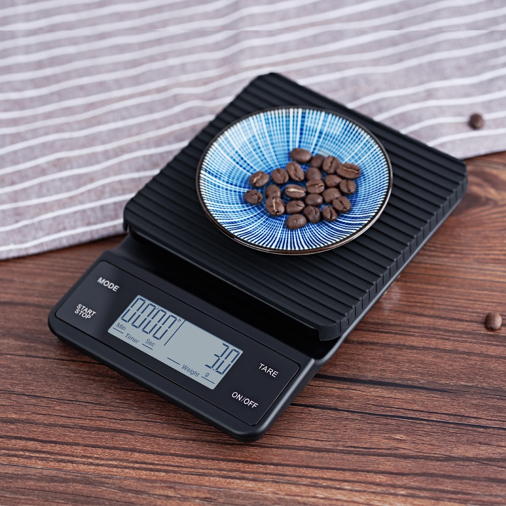 Bluetooth Smart App Voedsel Voeding Keukenweegschaal Timer Koffie Schaal 3Kg