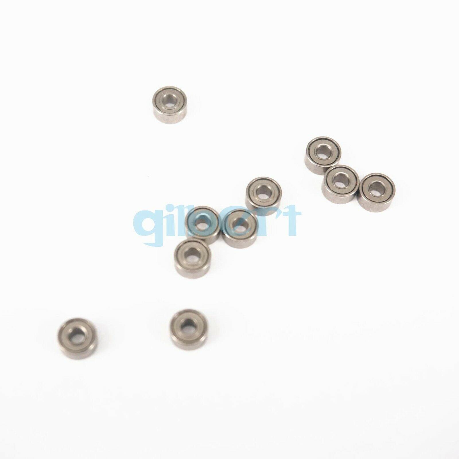 10 Pcs 1.5X4X2 Mm Micro Afgeschermde Diepe Groove Ball 681xZZ Model Radiale Lager
