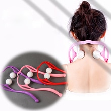 Manual Cervical Spine Neck Shoulder Body Neck Roller Massage Therapy Pain Relief Relaxation Health Care Tool