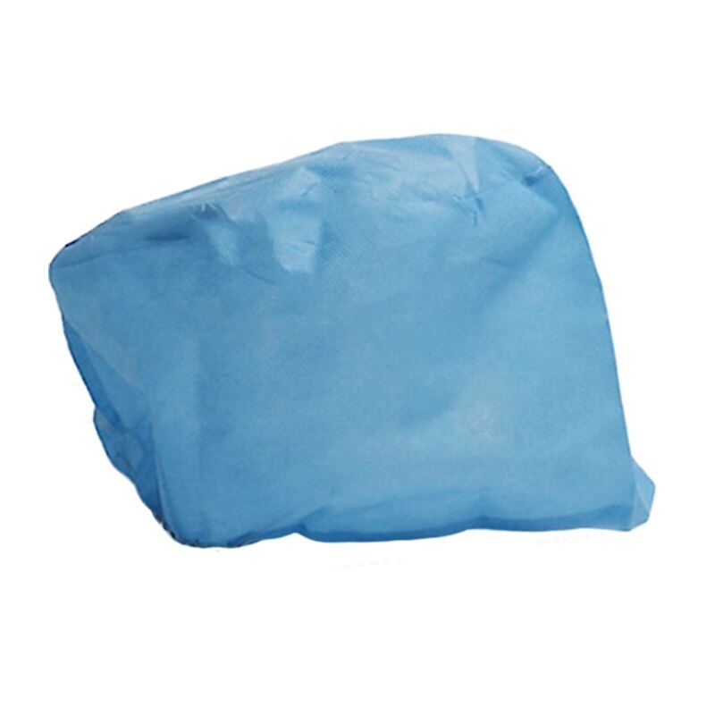 10Pcs Non-Woven Disposable Bouffant Cap Waterproof Dust Proof Elastic Hair Net Head Cover for Doctor Nurse Salon Head Cover