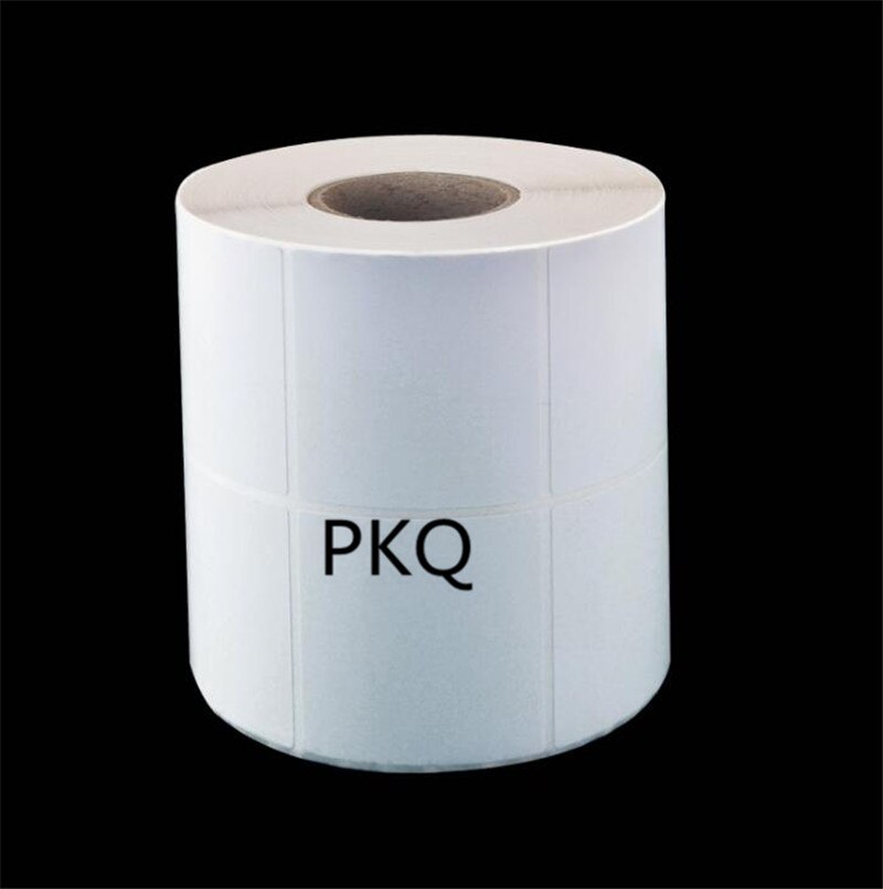 2 Rows Direct print thermal paper label cheap price sticker paper in roll