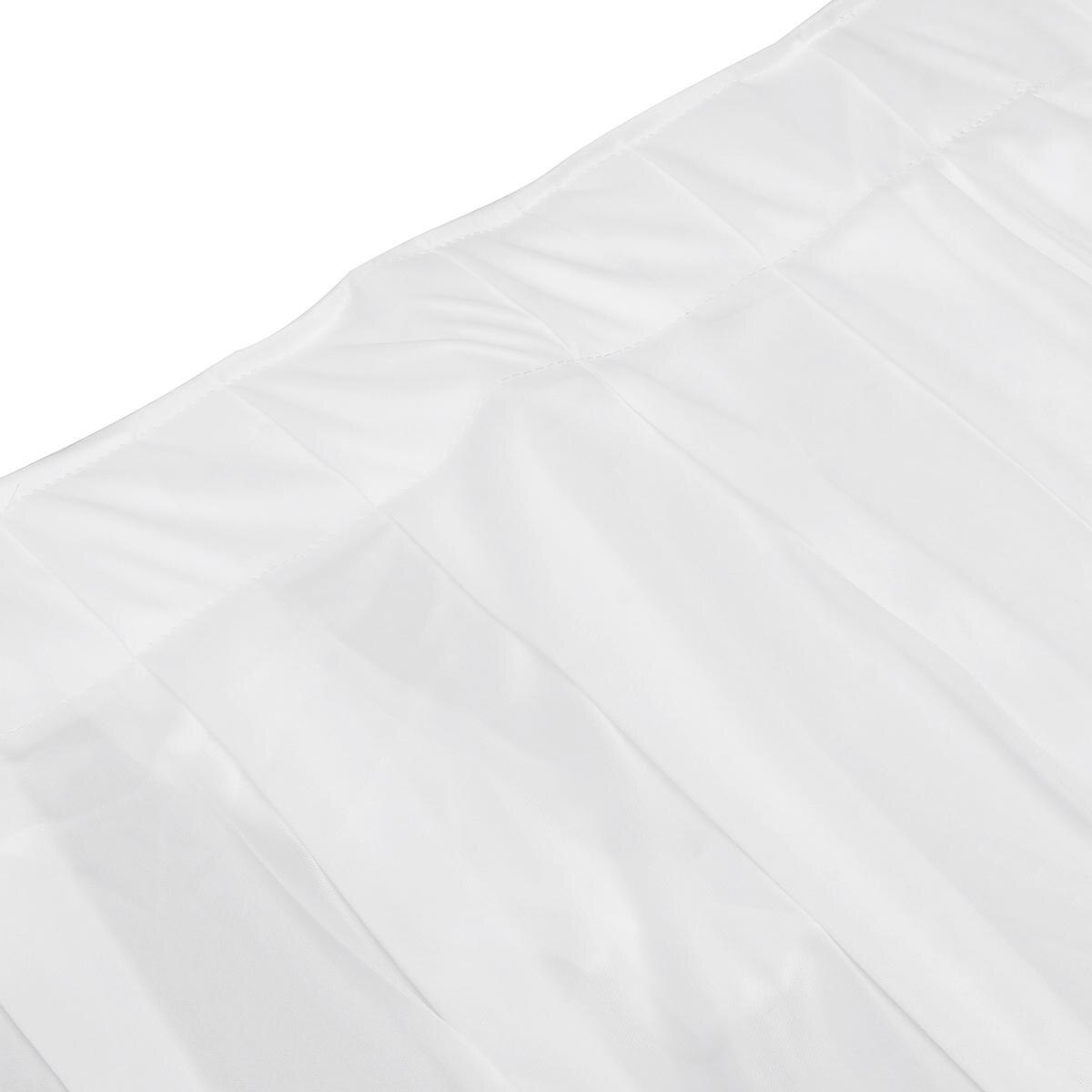 2MX2M White Sheer Silk Cloth Drapes Panels Hanging Curtains Photo Backdrop Wedding Party Events DIY Decoration Textiles