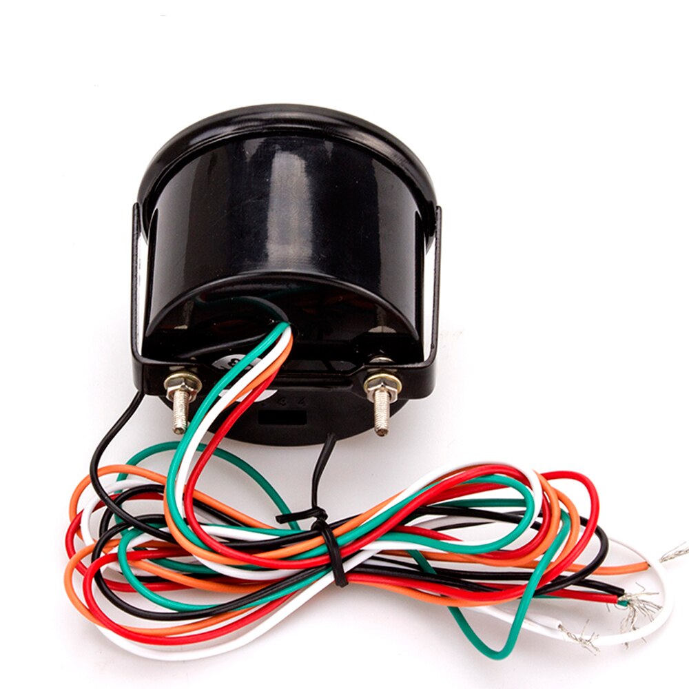 12V 2 zoll 52mm Vakuum Meter Digital Manometer Auto Turbo Mechanische Schub Messgerät Vakuum Drücken Sie Meter -1 ~ 0 Bar verrotten Blau LED Len Anzeige