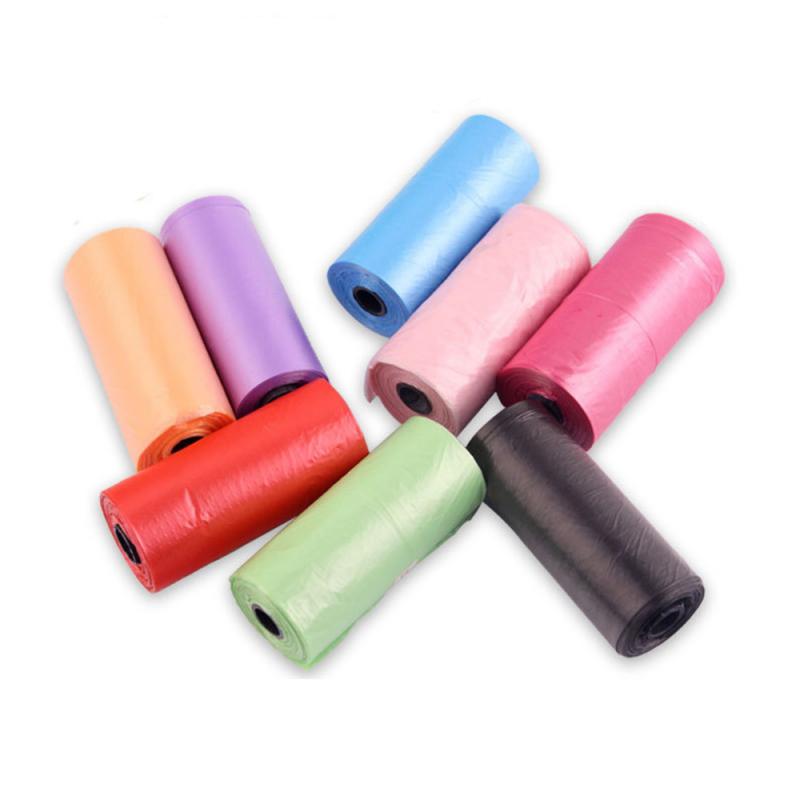 1 Roll Pet Garbage Bag Thick Convenient Environmental Cleaning Waste Bag Pet Rubbish Pick Up Bag Small Garbage Trash Bag