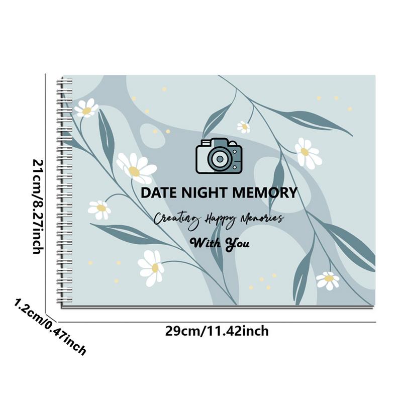 Date night souvenir journal romantisk nygift skrapelodd date night spill til valentinsdagen bursdag jul romantisk