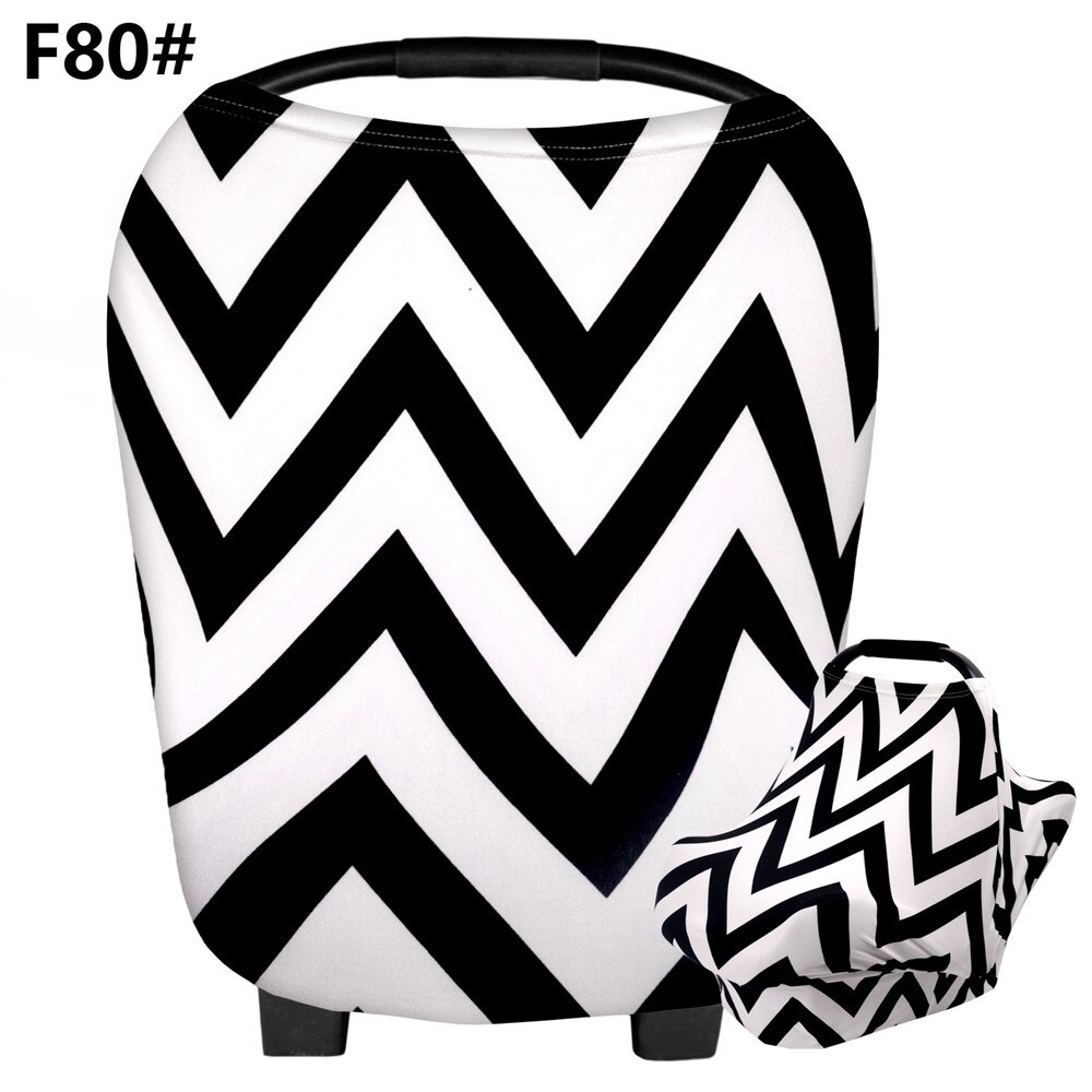 Housse d'allaitement multi-usages, écharpe d'allaitement, housse de siège auto pour bébé, chariot de courses, chaise haute, poussette, grand châle infini, livraison gratuite: F80