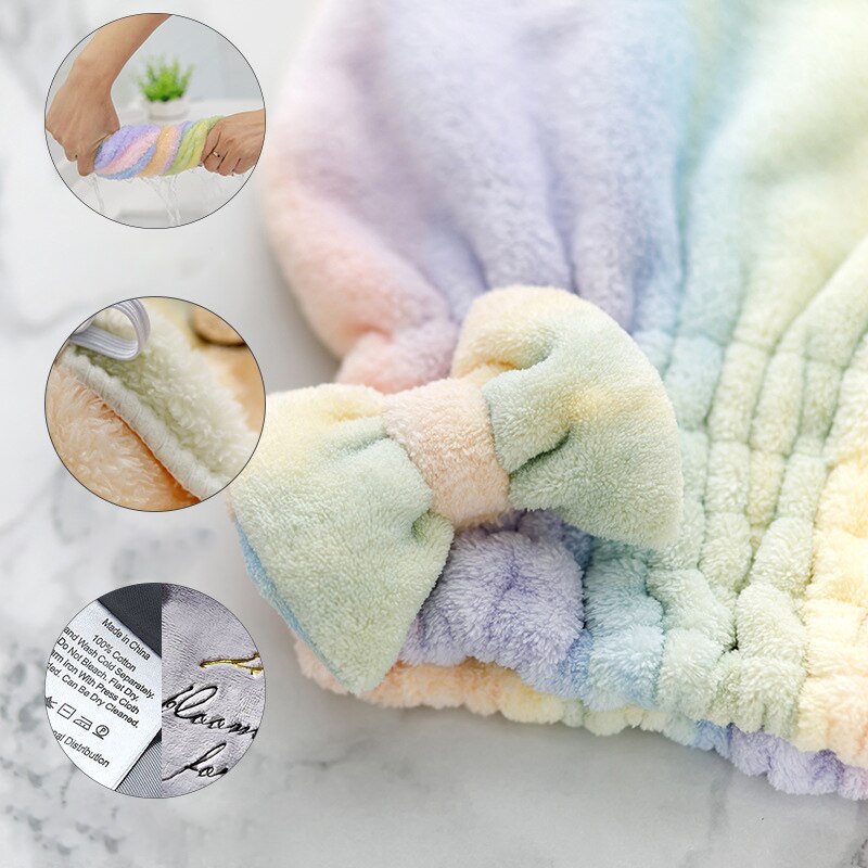 2 stk kvinder håndklæder badeværelse mikrofiber håndklæde hurtigtørrende hår håndklæde badehåndklæder til voksne toallas mikrofiber toalha de banho