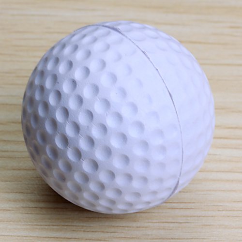 Golf ball for Golf training Soft PU Foam Practice Ball - white