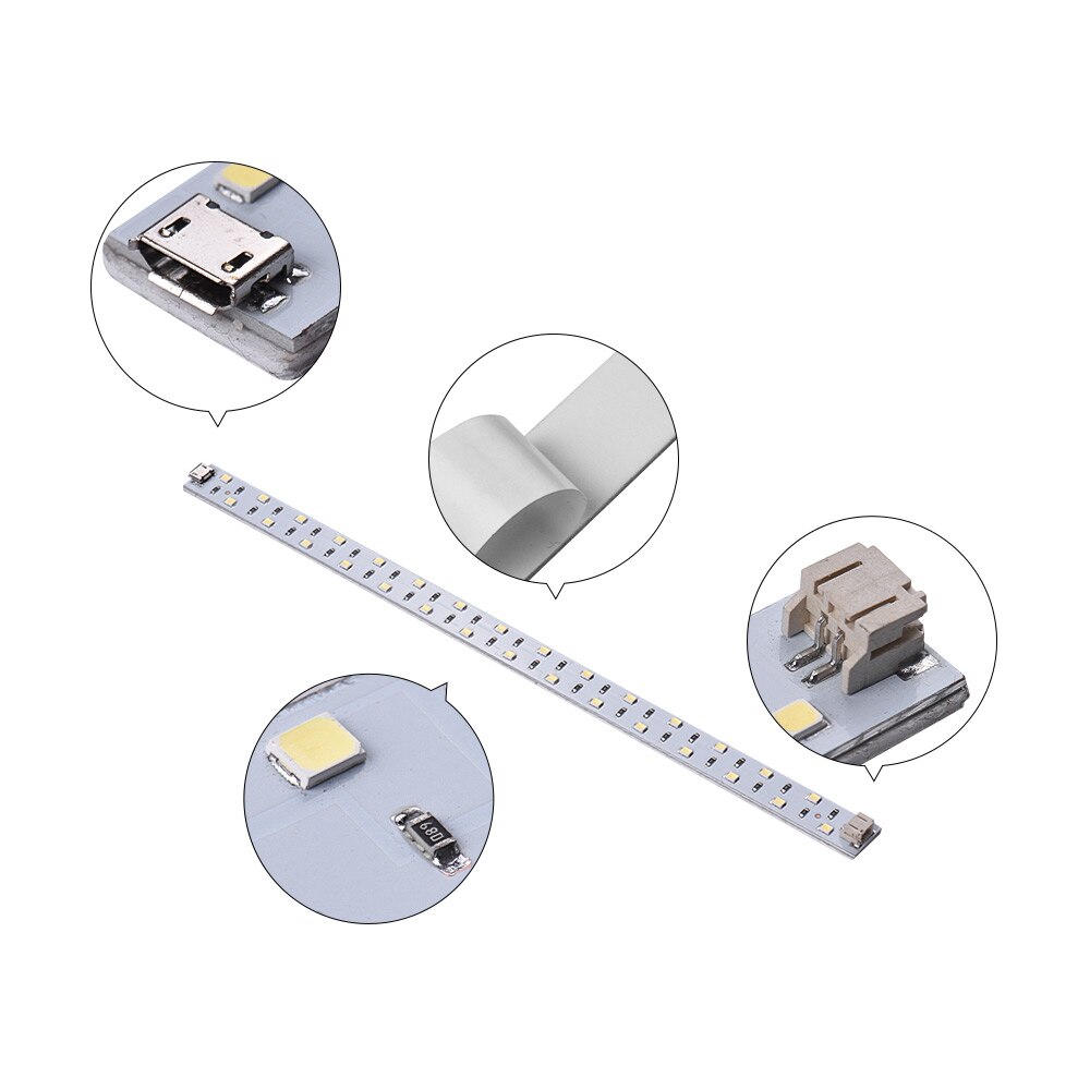 20/30/35LEDs Light Strip for Photo Studio Lighting Soft Box Portable Lightbox Tent