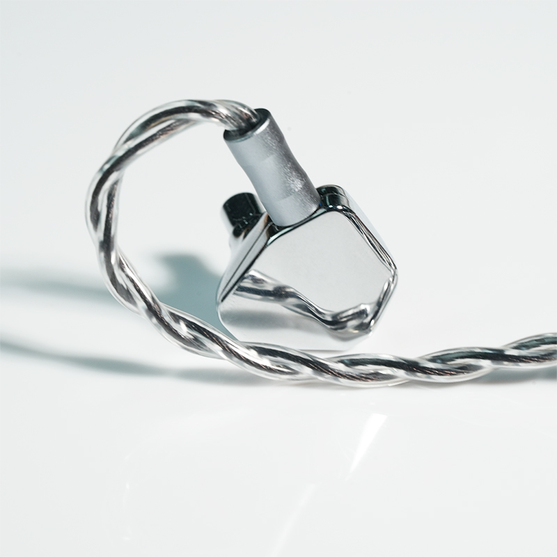 ivipQ-44 In-ear Headphone Cable, High-fidelity Upgrade Cable, suitable for 0.78 pin MMCX Dual 3.5 , HD650, HD800, KZ-QDC IEM