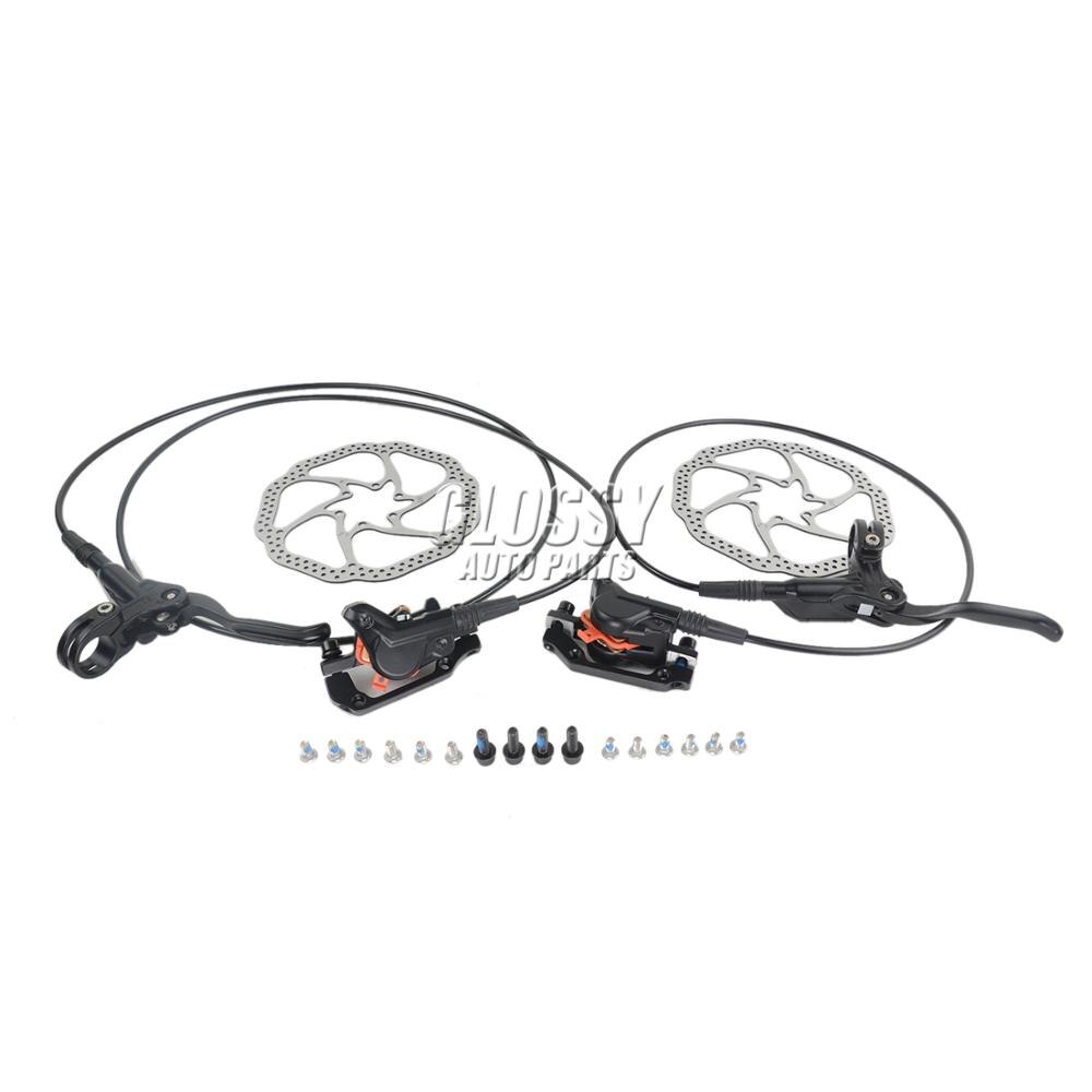 AP01 For Clarks M2 Hydraulic Disc Set Front & Rear 160mm Mineral Oil Bike Cycle