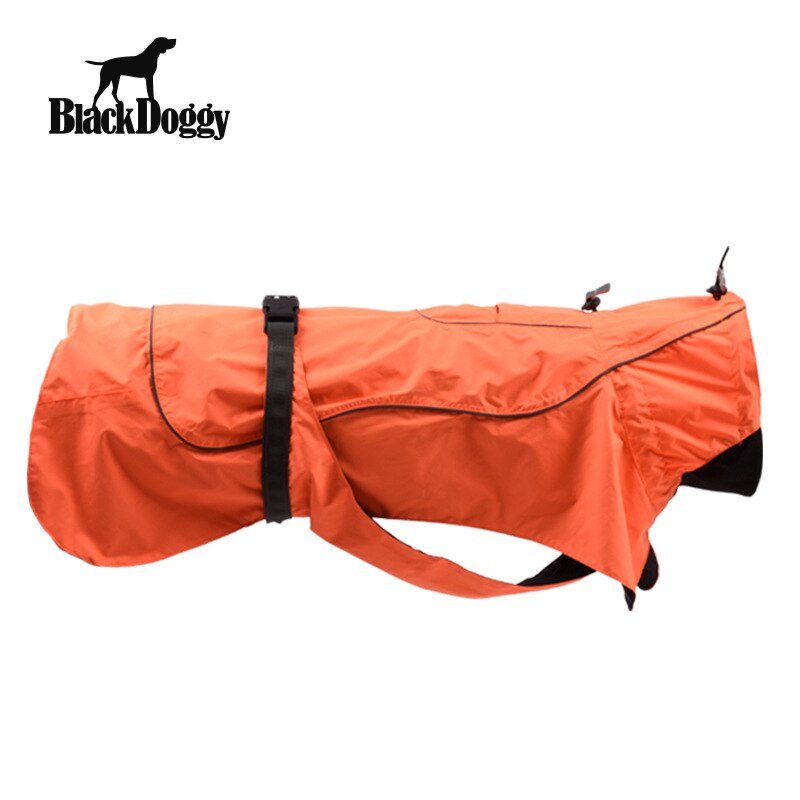 Ropas impermeables para perro impermeable para mascotas al aire libre deporte reflexivo PU para grandes perros, Labrador abrigo ropa para mascotas ropa . Exclusivo.: Naranja / XL