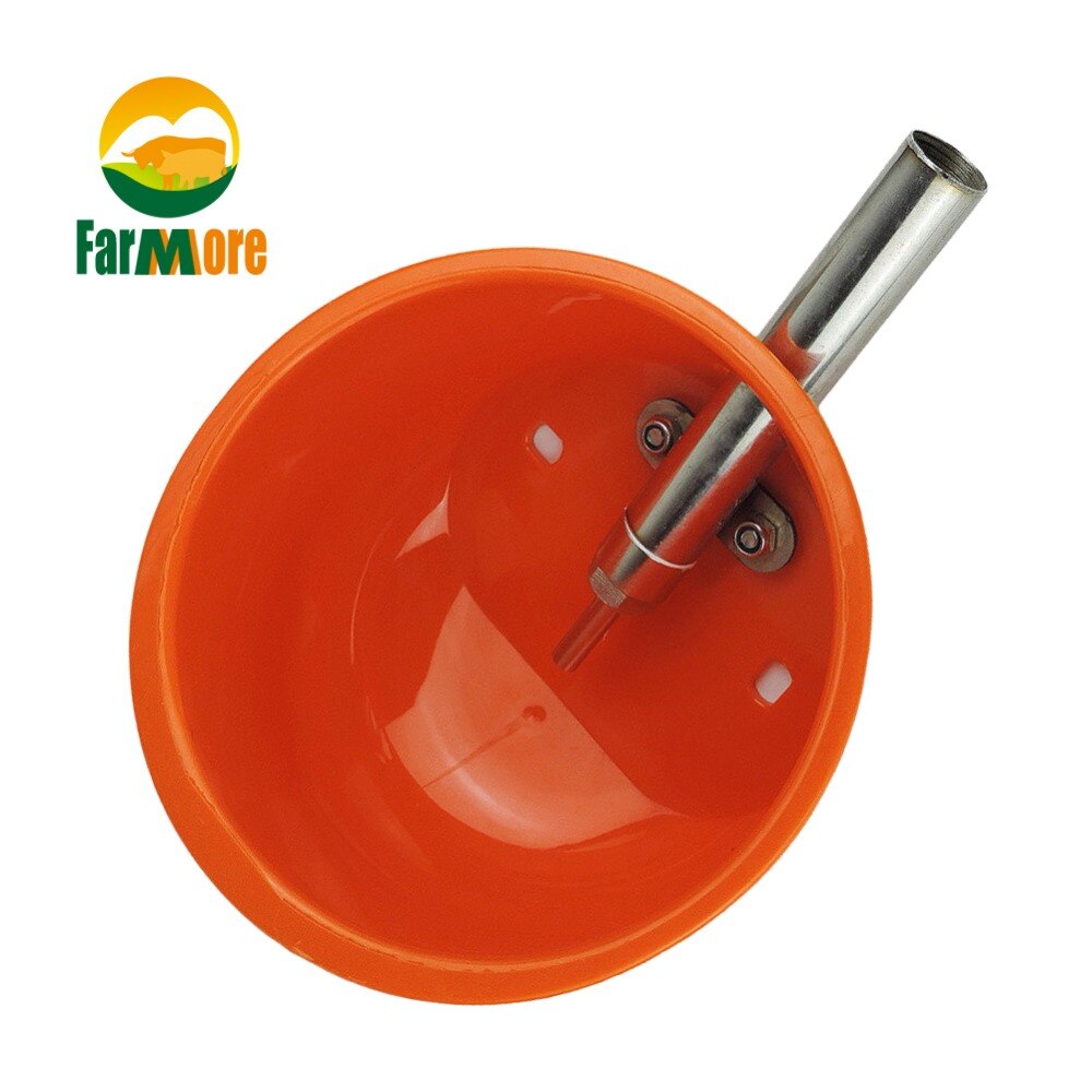 Automatic Water Feeder Plastic Trough Bowl Piglets Goat Sheep Dog Farm Animal L