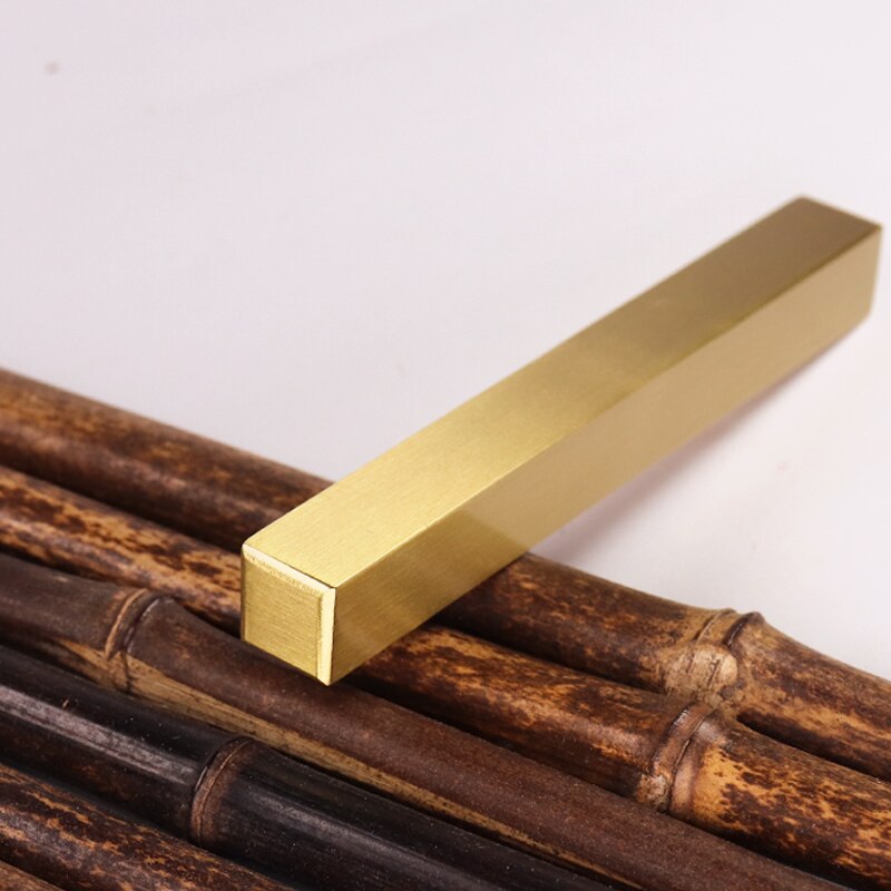 Eenvoudige Metalen Paperweights Chinese Borstel Kalligrafie Paperweights Massief Messing Presse-papier Student Draagbare Papier Drukken Prop