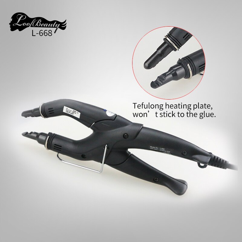 Newest LOOF L-668 Mini Temperature Constant Hair Extension Iron Heat Keratin Fusion Connector Tools