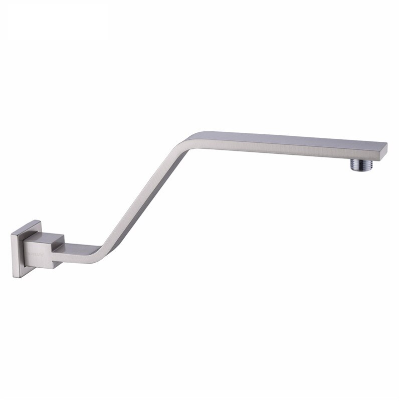 Brass Shower Arm Heighten Shower Head Chrome Brushed Nickel Oil Rubbed Bronze Wall Mounted Shower Arm Extension