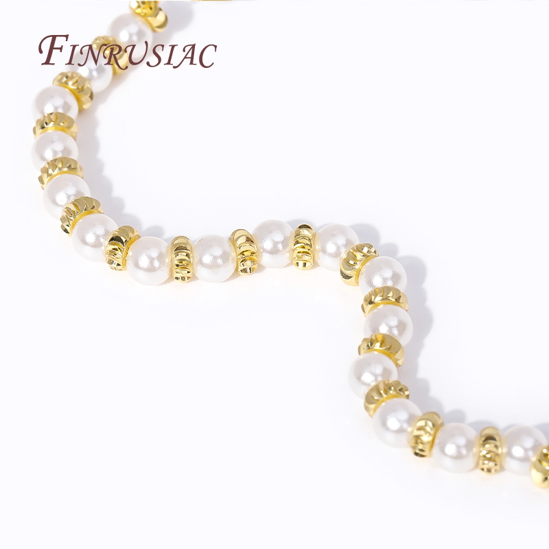 Cuentas de Metal a granel para fabricación de joyas, abalorios de latón chapado en oro de 18K, espaciador corrugado redondo para pulsera, collar, bricolaje,
