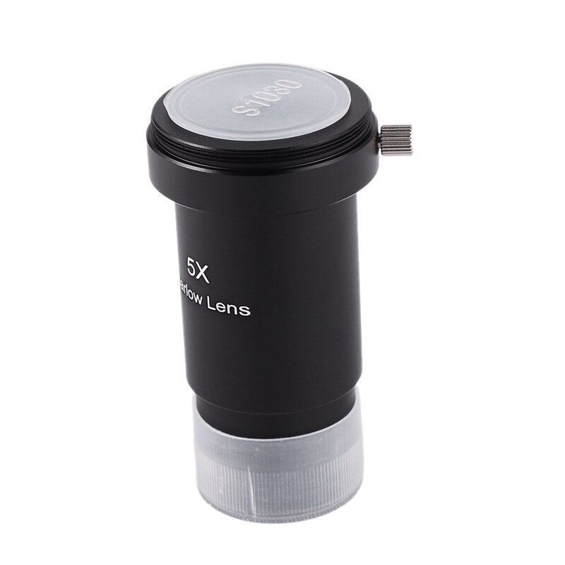 Aluminium 5X Astronomische Telescoop Oculair Barlow Lens 1.25Inch Astronomische Telescoop Accessoires