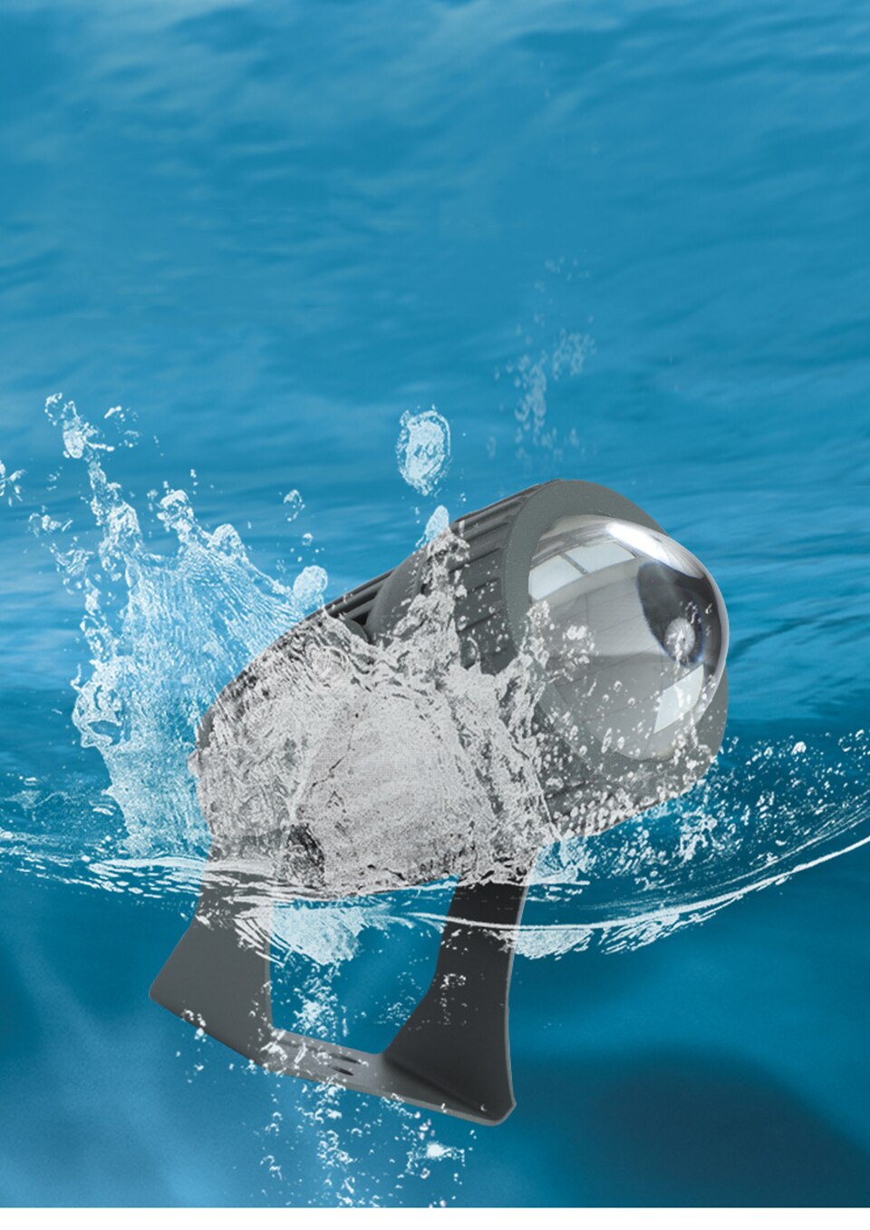 Outdoor LED RGB Spotlight 10W with Remote Control Landscape Lighting 85-265V Red Green Blue Wall Light IP66 Waterproof