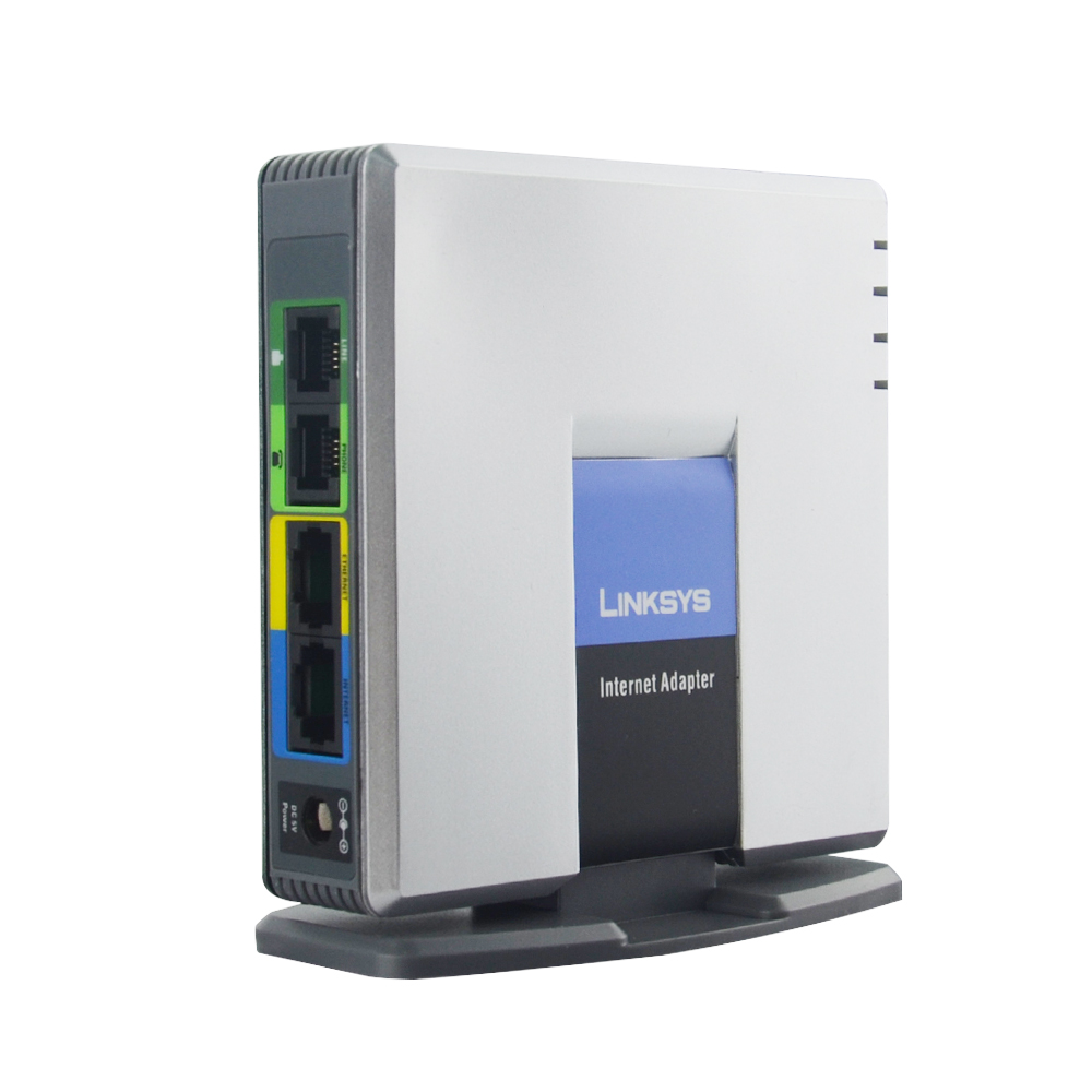Beste Keuze Voor Unlocked Linksys SPA3102 1FXO 1 Fxs Internet Adapter Fxs Voip Router Forward Oproepen Naar Pstn Service