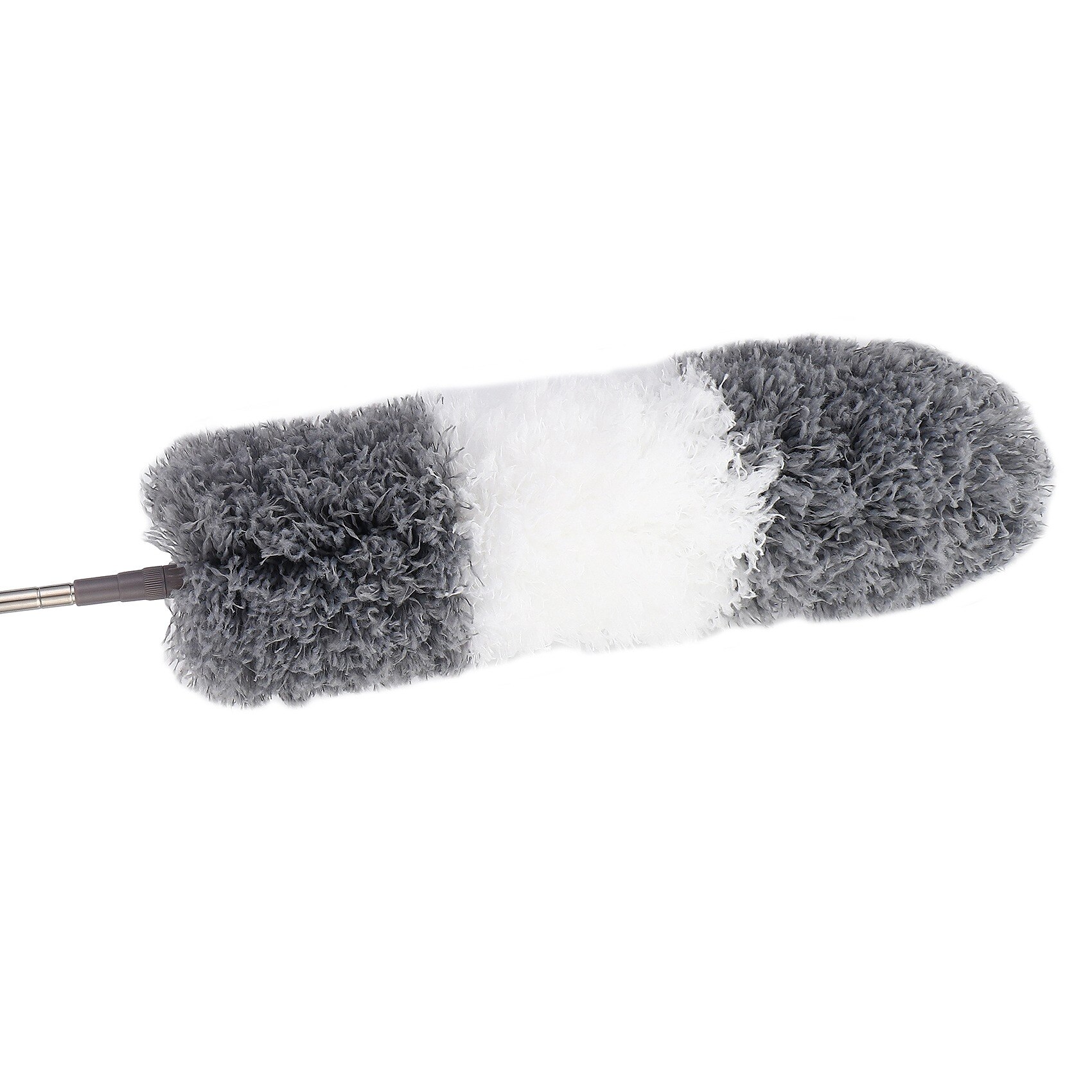 Microfiber Duster with Extra Long 100 Inch Extension Pole and Bendable Head Washable Cleaning Tool Duster for Cleaning Ceilin