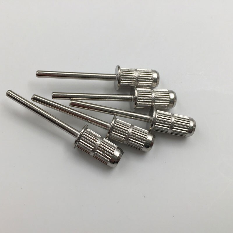 Nail art drill bits for sanding band fit granding machine sand paper bands shaft mandrel stick shank with 2.3mm diameter