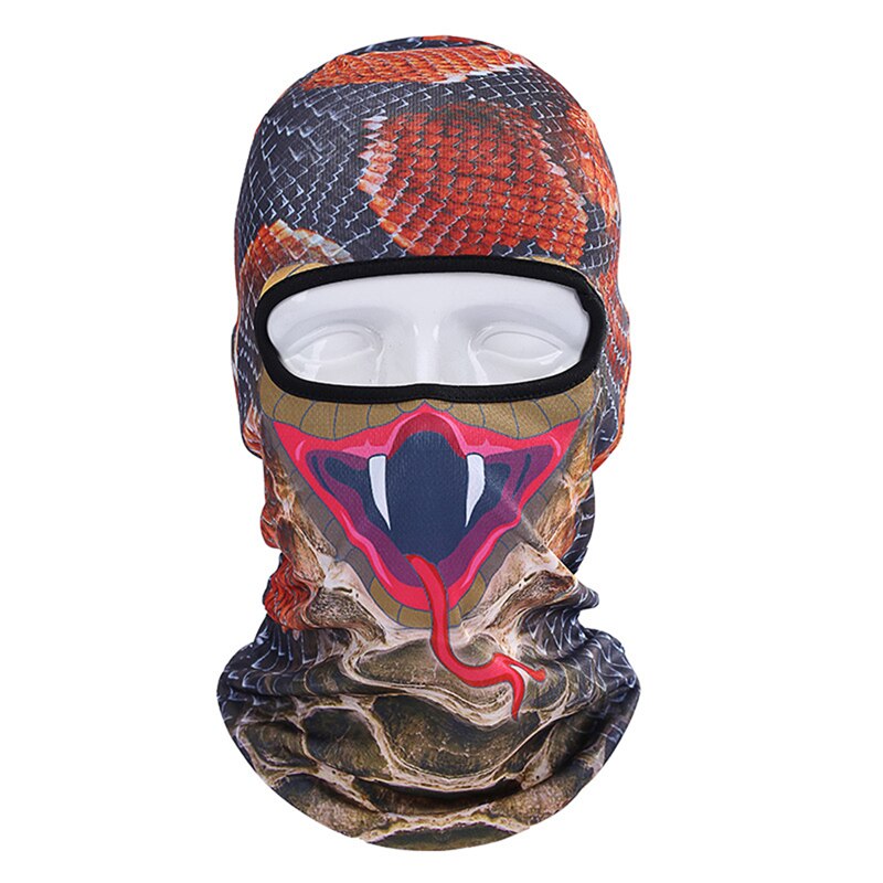 Motorcycle Face Mask Headwear Riding Scarf Cycling Neck Headband Fullface Shield Mask Moto Helmet Bandana Motera Cap: 1