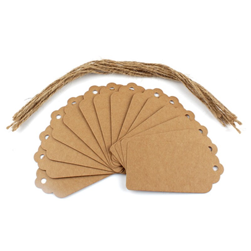 Ourwarm 10 Pcs Kraft Paper Candy Box Hart Kroon Tassen Feestartikelen Voor Gasten Bruiloft Baby Shower Verjaardag decoratie: tags