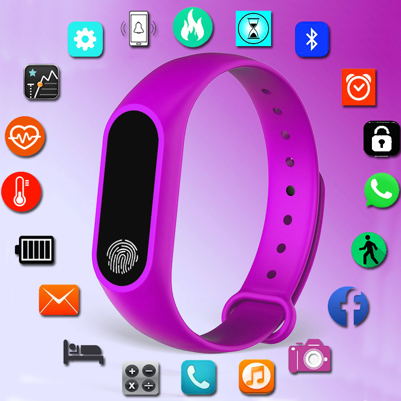 Sport Armband Digitale Horloge Vrouwen Horloges Dames horloges Voor Vrouwen Klok Dames Uur Voor Android IOS inteligente intelig