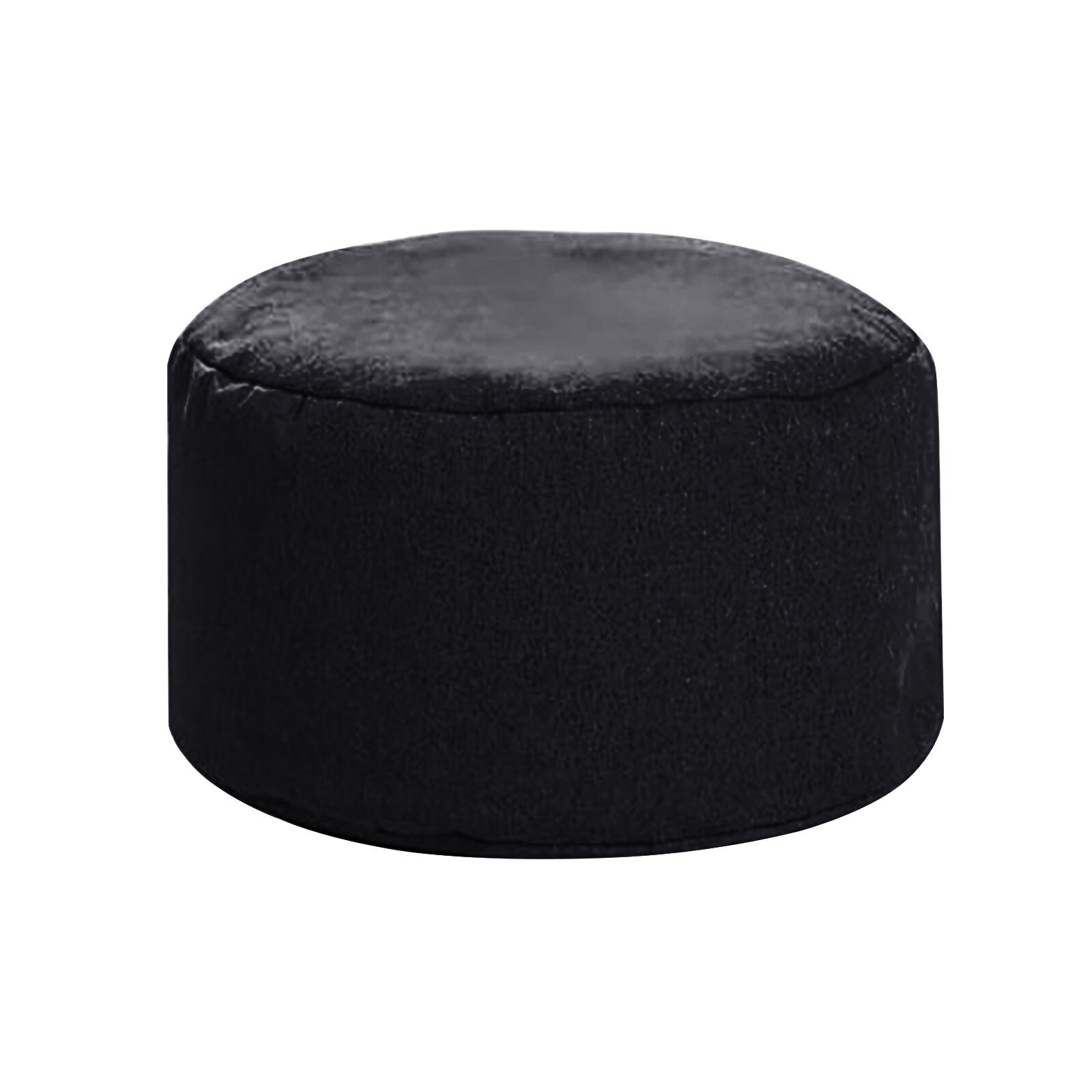 Removable And Washable Linen Cushion Futon Balcony Pedal Cover Fillable Lazy Futon Cushion Round Thick Floor Tatami Pouf