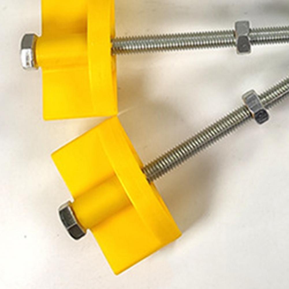 10Pcs Leveling Tool Sturdy Tile Leveling Locators Adjustable Height Stainless Steel Fixed Tile Lifting Leveling System for Tiles