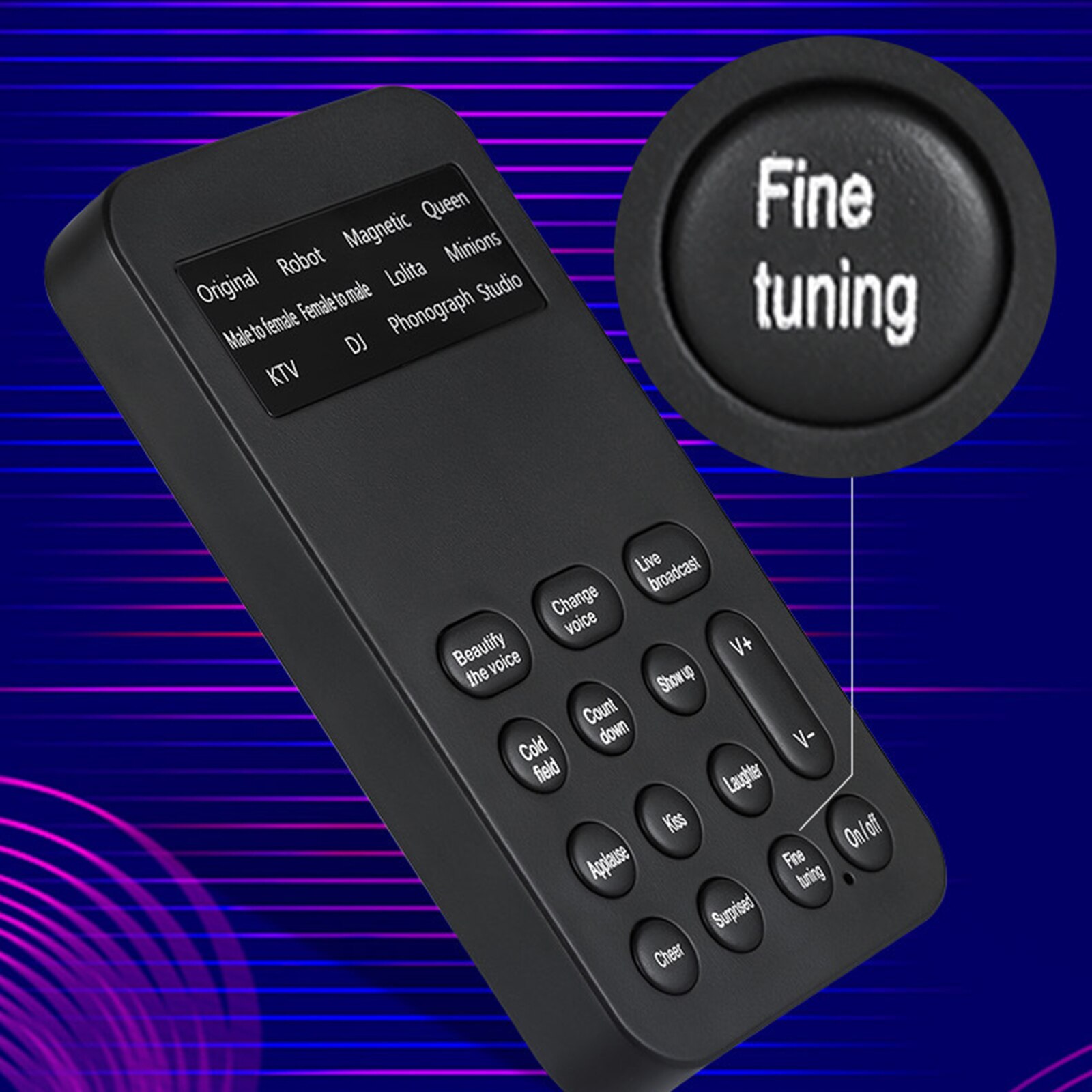 Voice Changer Voor Mobiele Telefoon Computer Tablet Ipad Game Machine Computer Tabletten Laptops Mini Telefoon Voice Changer