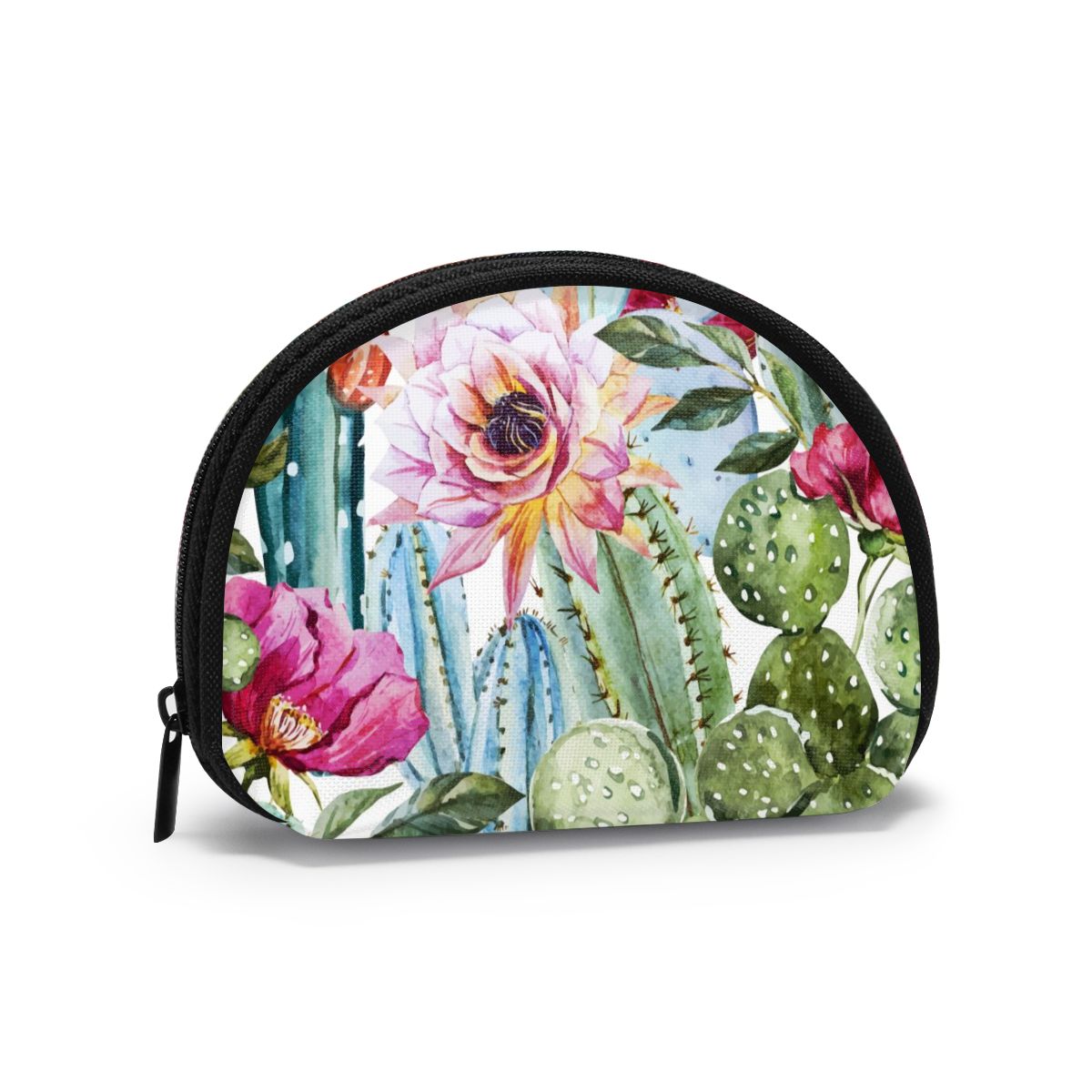 Damesportemonnee kort dames portemonnee portemonnee voor dames kaarthouder kleine dames portemonnee vrouwelijke aquarel bloemen rozen
