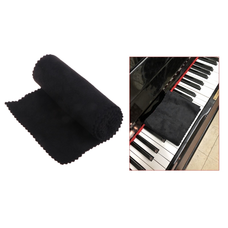 88 toetsen Zwart Zachte Piano Key Cover Toetsenbor... Grandado